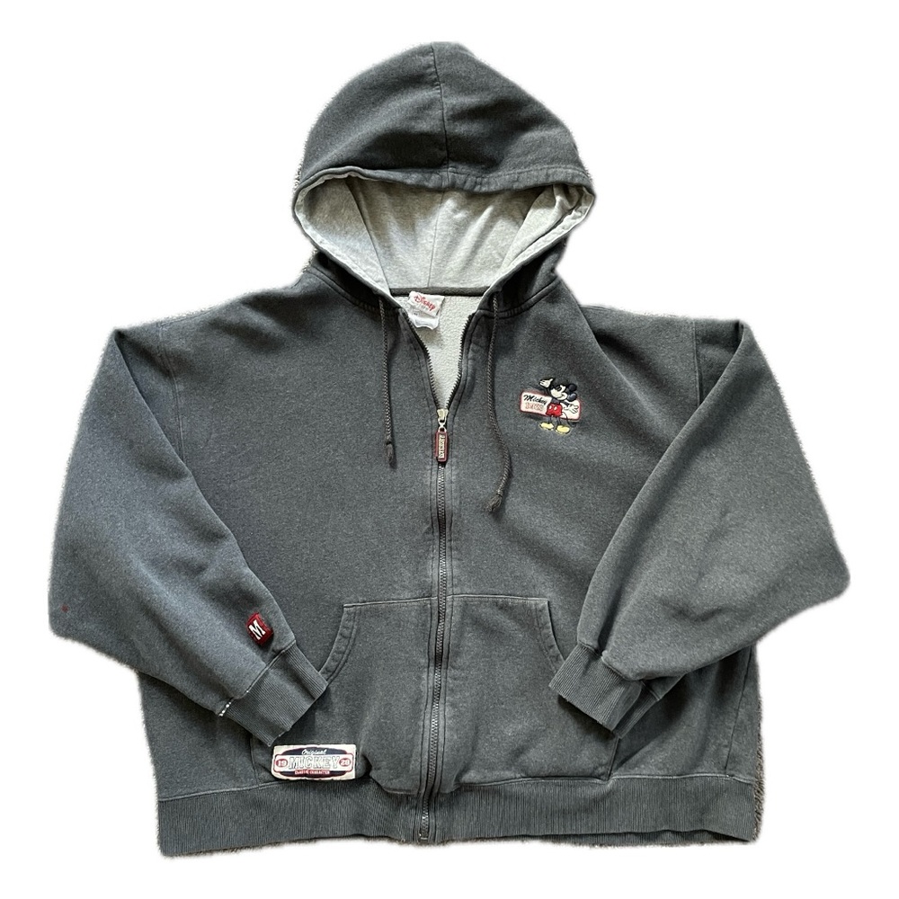 ✰ Disney Blueish Charcoal Zip-Up Hoodie ✰